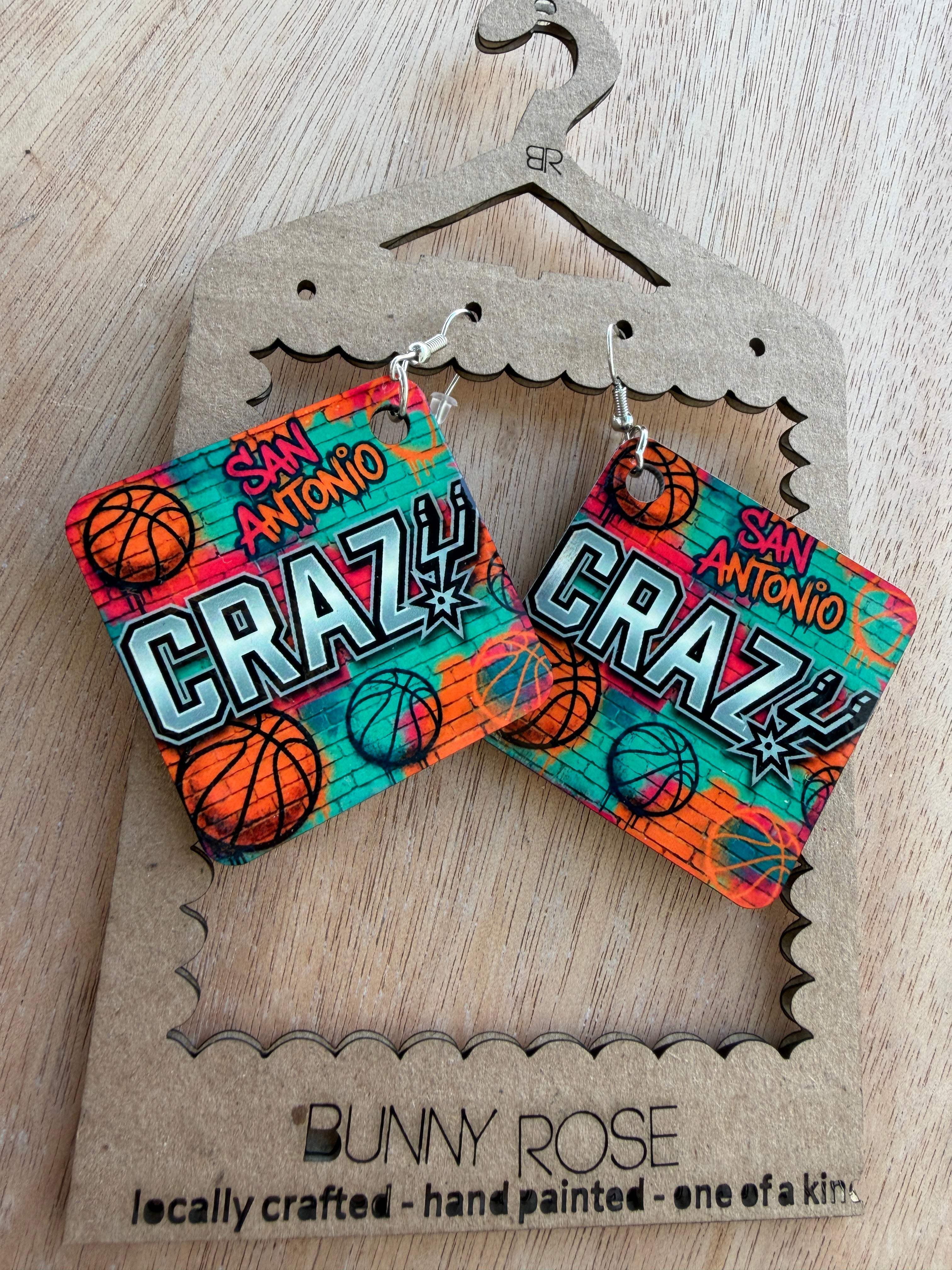 San Antonio Spurs The Annex II Earrings GSG Collection
